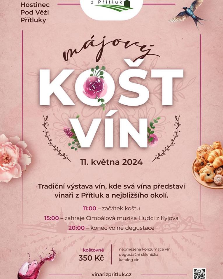 Májový košt vín